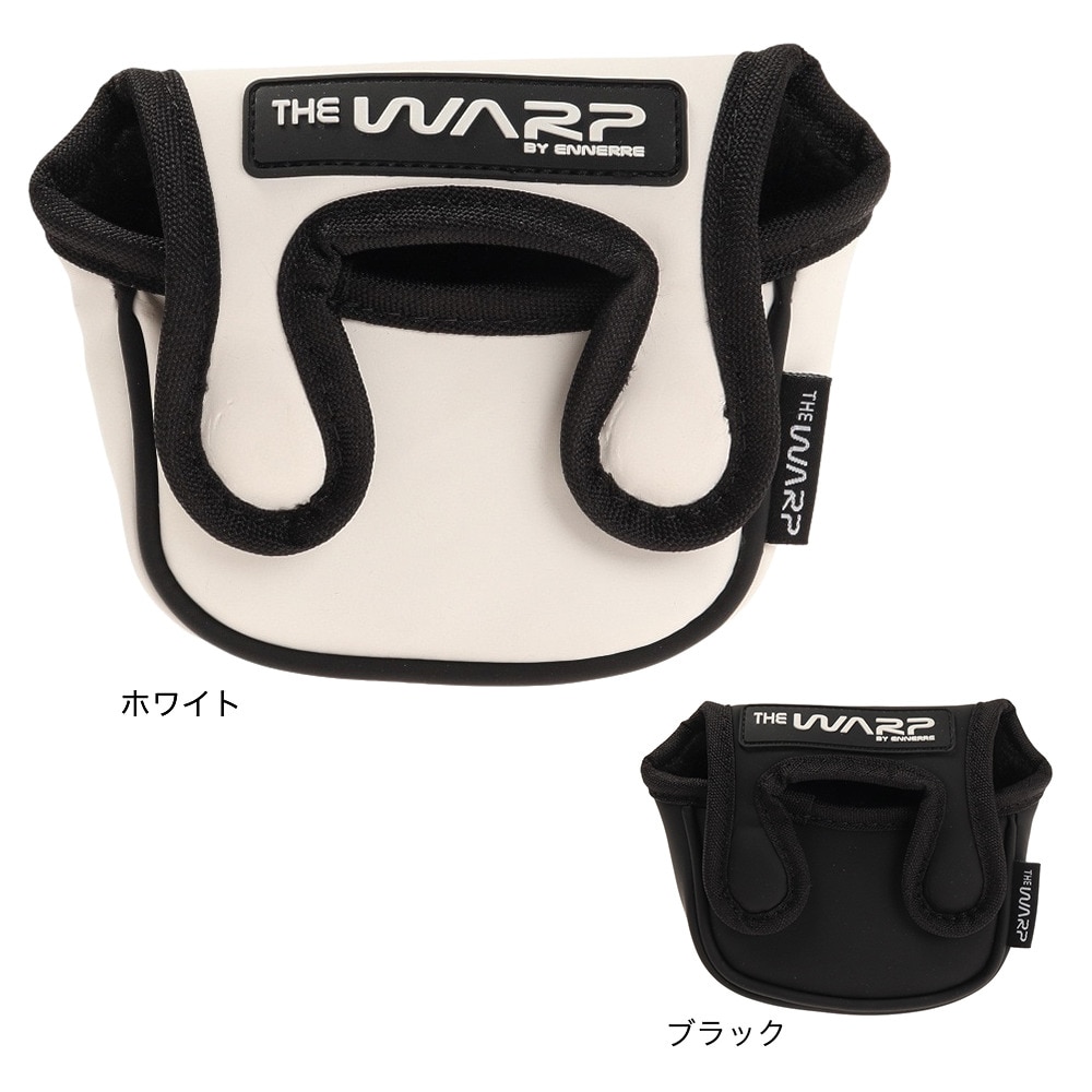 ザ・ワープ・バイ・エネーレ（The Warp By Ennerre）（メンズ、レディース）ゴルフ 撥水 マレット型 パターカバー WB5KNB14 BLK