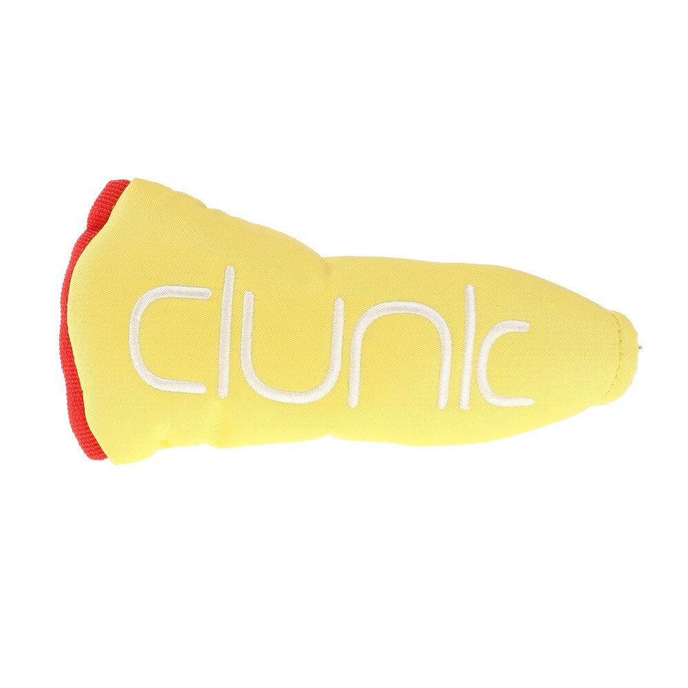 クランク（CLUNK）（メンズ、レディース、キッズ）ゴルフ モダンロイヤルピン型 パターカバー CL5KNB38 YEL