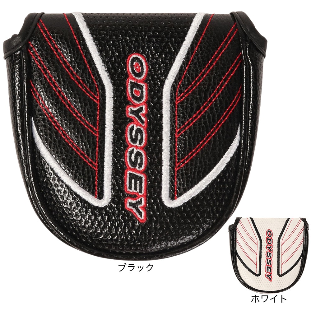 オデッセイ（ODYSSEY）（メンズ、レディース）ゴルフ オーセンティック ネオ マレット型 パターカバー 22 JM 5522027 HC OD AUTHEN MLT WH22