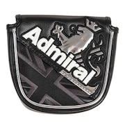 アドミラル ゴルフ（Admiral GOLF）（メンズ、レディース）パターカバー マレット スポーツモデル ADMG2AH5-BLK