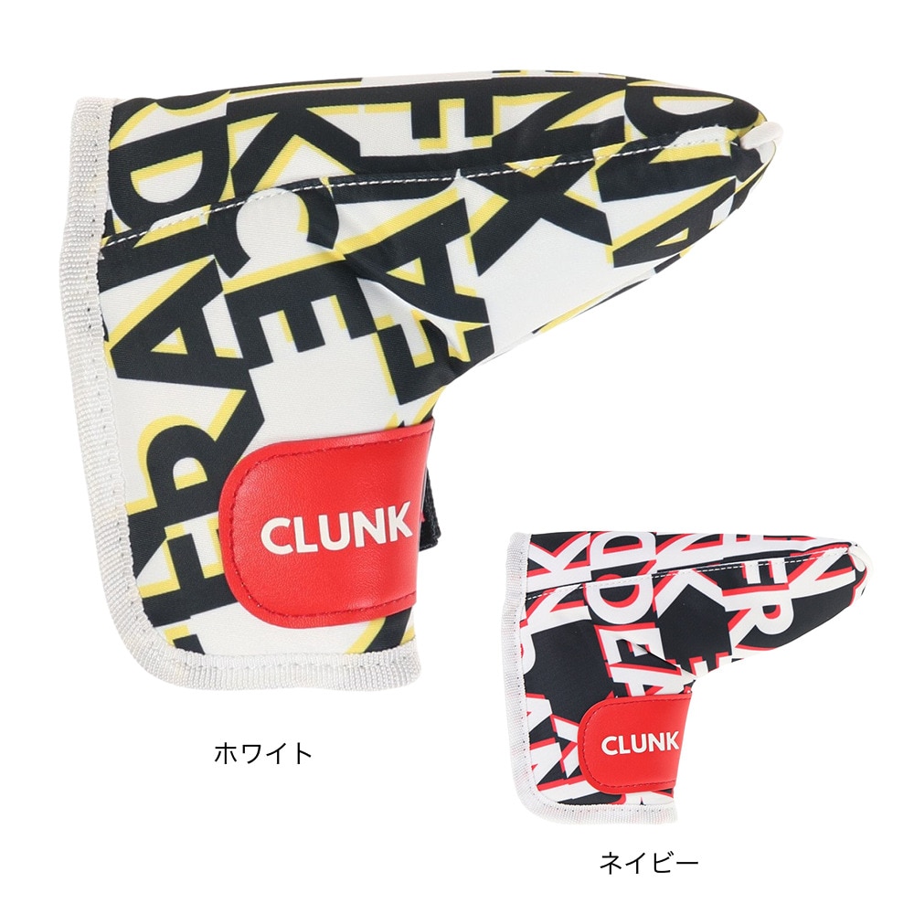 クランク（CLUNK）（メンズ、レディース）ゴルフ ピン型 パターカバー CL5MNB19 WHT