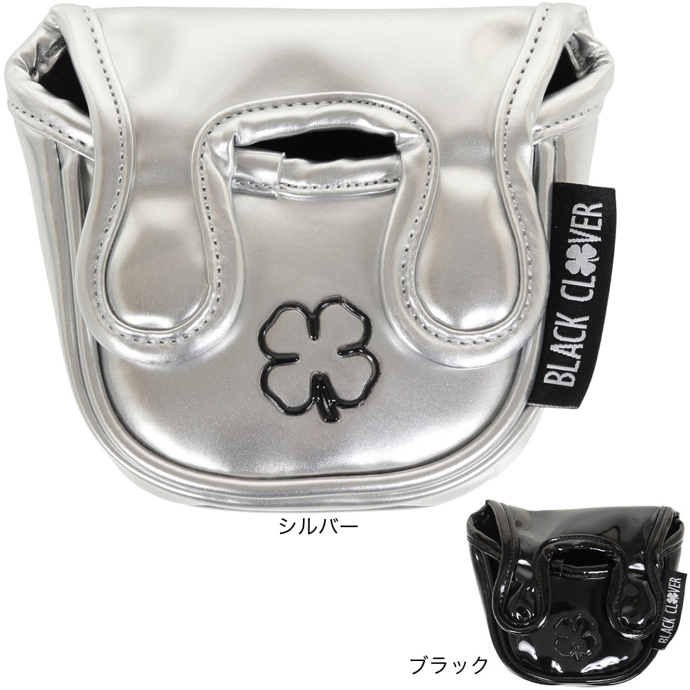 ブラッククローバー（Black Clover）（メンズ、レディース）ゴルフ Polly マレット型 パターカバー BA5MNB09 BLK