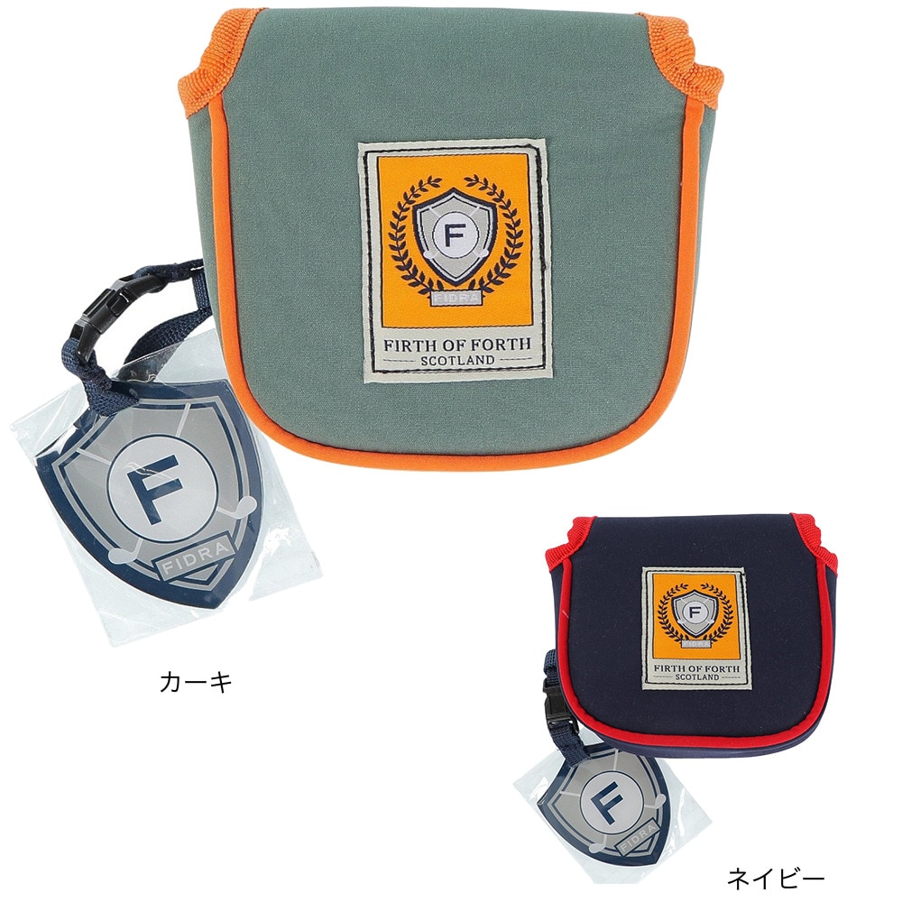 フィドラ（FIDRA）（メンズ、レディース）ゴルフ パフィン マレット型パターカバー FD5PNB16 KHK