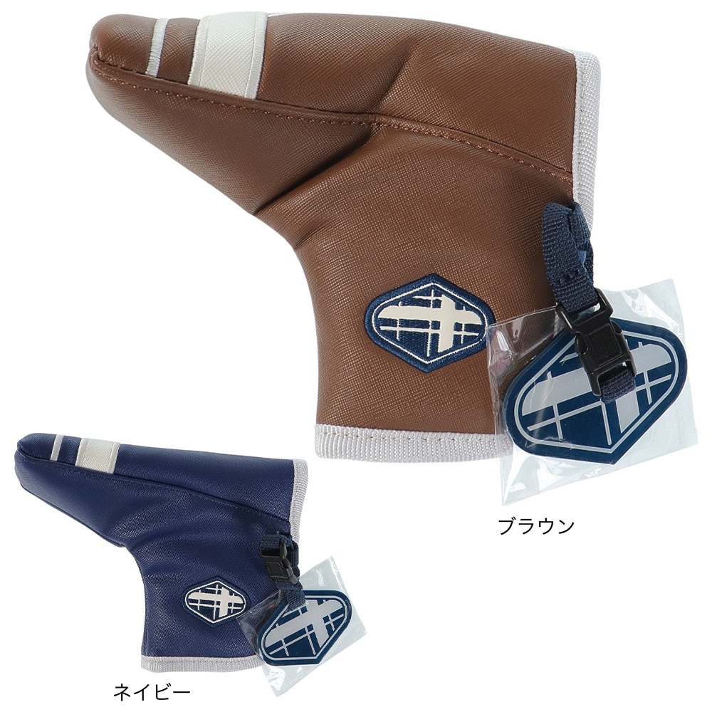 フィドラ（FIDRA）（メンズ、レディース）ゴルフ 2TONE ピンパター用カバー FD5PNB28 BRN
