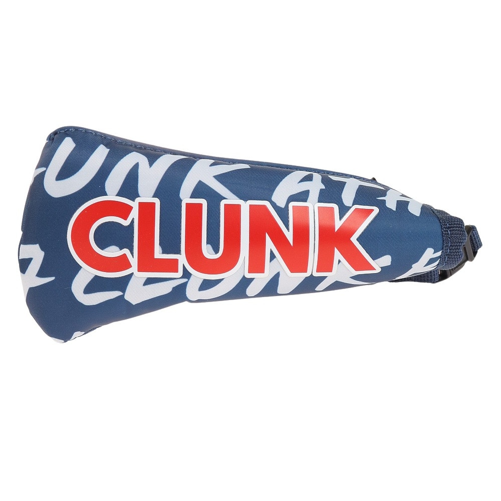 クランク（CLUNK）（メンズ、レディース）ゴルフ ピン型 パター用 ヘッドカバー BRUSHシリーズ CL5PNB16 NVY