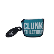 クランク（CLUNK）（メンズ、レディース）ゴルフ マレット型パター用ヘッドカバー トリカラシリーズ CL5PNB52 MINT