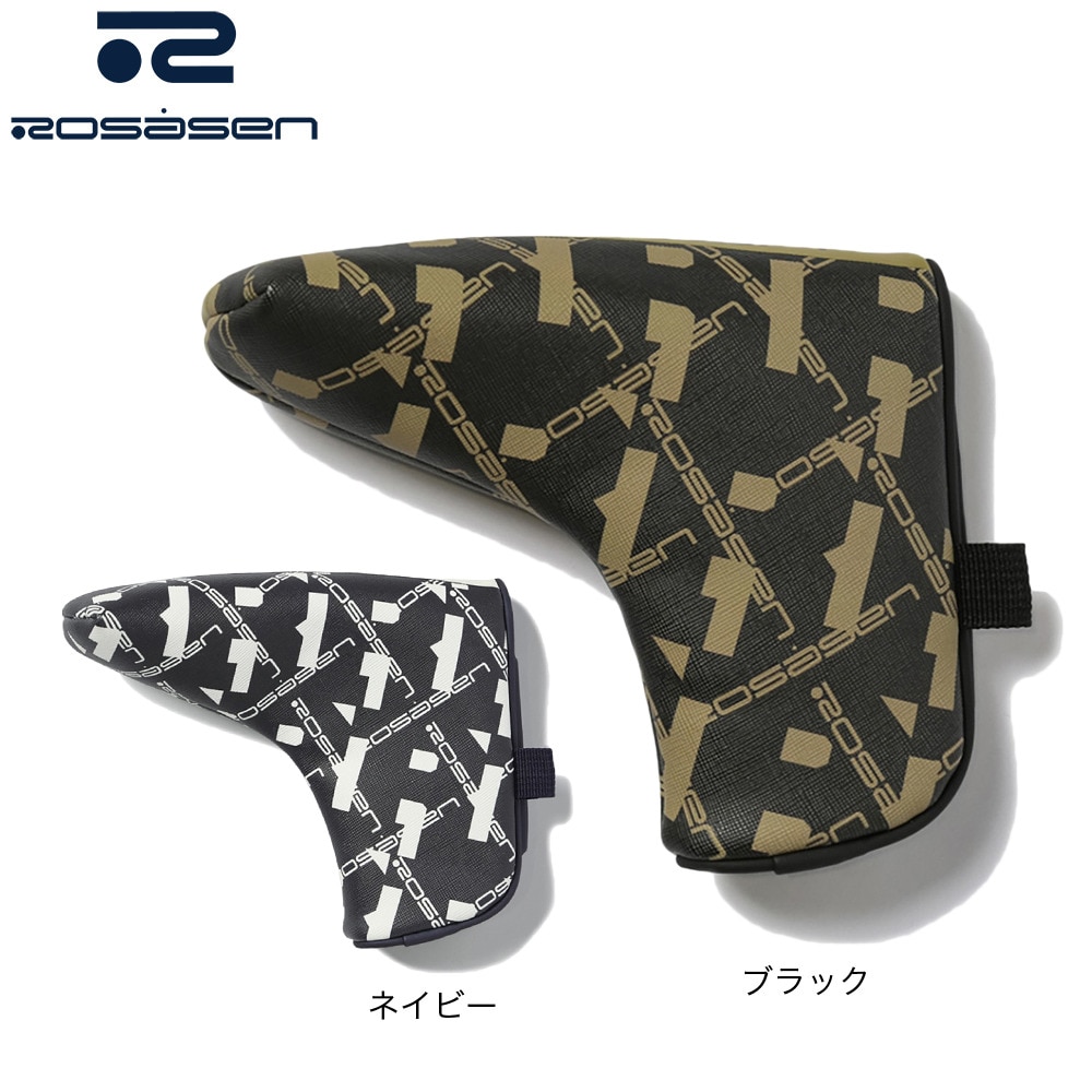 ROSASEN（メンズ、レディース）ゴルフ ヘッドカバー パター用 ピン型 ブレード型 046-99804-019