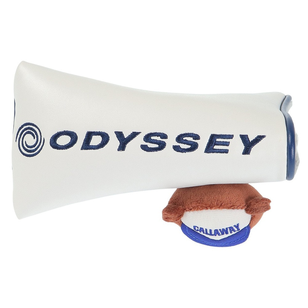 オデッセイ（ODYSSEY）（メンズ、レディース）ゴルフ パター用 ヘッドカバー ブレード型 ピン型 ベア 5523152HC BEAR BL BRW FW 23