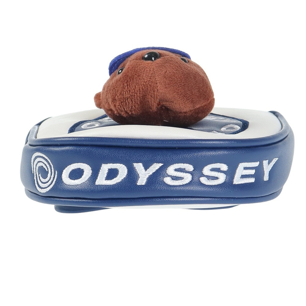 オデッセイ（ODYSSEY）（メンズ、レディース）ゴルフ パター用 ヘッドカバー マレット型 ベア 5523155HC BEAR MT BRW FW 23