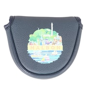 (メンズ、レディース、キッズ)ゴルフ ヘッドカバー バター用 マレット型 Bermuda Mallet マルボンゴルフ M-7957-NVY