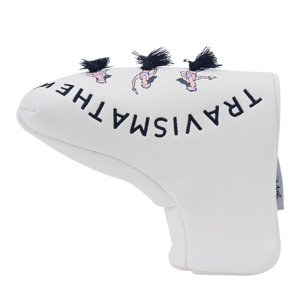 トラヴィスマシュー（Travis Mathew）（メンズ、レディース）ゴルフ ヘッドカバー パター用 ブレード型 ピン型 HULA 7AJ936-1WHT