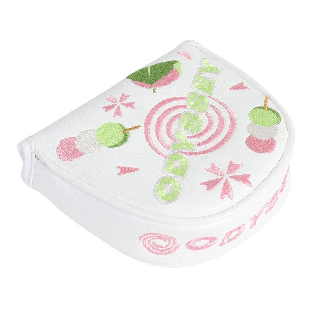 オデッセイ（ODYSSEY）（メンズ、レディース）ゴルフ ヘッドカバー パター用 マレット型 Fシリーズ 24 JM 5524121 WHT