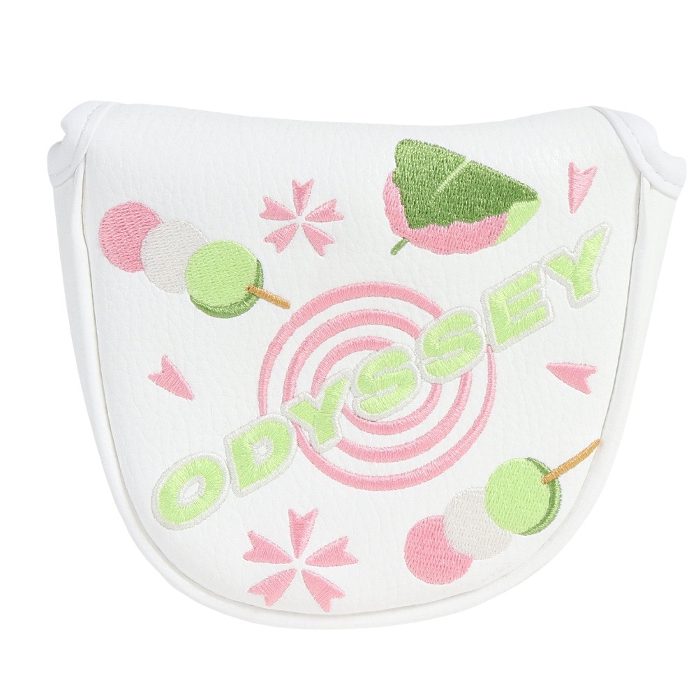 オデッセイ（ODYSSEY）（メンズ、レディース）ゴルフ ヘッドカバー パター用 マレット型 Fシリーズ 24 JM 5524121 WHT