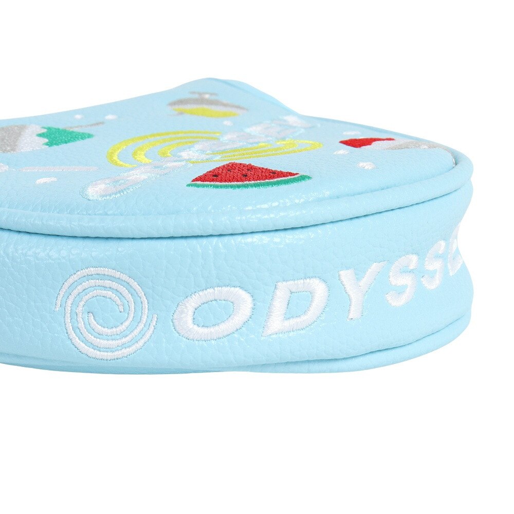 オデッセイ（ODYSSEY）（メンズ、レディース）ゴルフ ヘッドカバー パター用 マレット型 Fシリーズ 24 JM 5524123 SAX