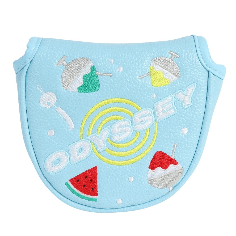 オデッセイ（ODYSSEY）（メンズ、レディース）ゴルフ ヘッドカバー パター用 マレット型 Fシリーズ 24 JM 5524123 SAX