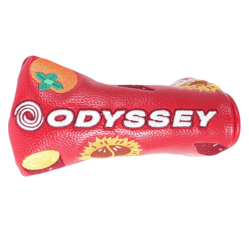 オデッセイ（ODYSSEY）（メンズ、レディース）ゴルフ ヘッドカバー パター用 ピン型 ブレード型 Fシリーズ 24 JM 5524124 RED