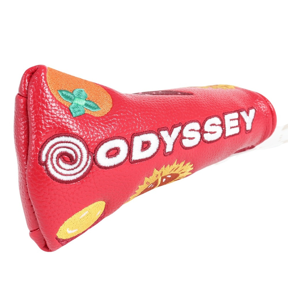 オデッセイ（ODYSSEY）（メンズ、レディース）ゴルフ ヘッドカバー パター用 ピン型 ブレード型 Fシリーズ 24 JM 5524124 RED