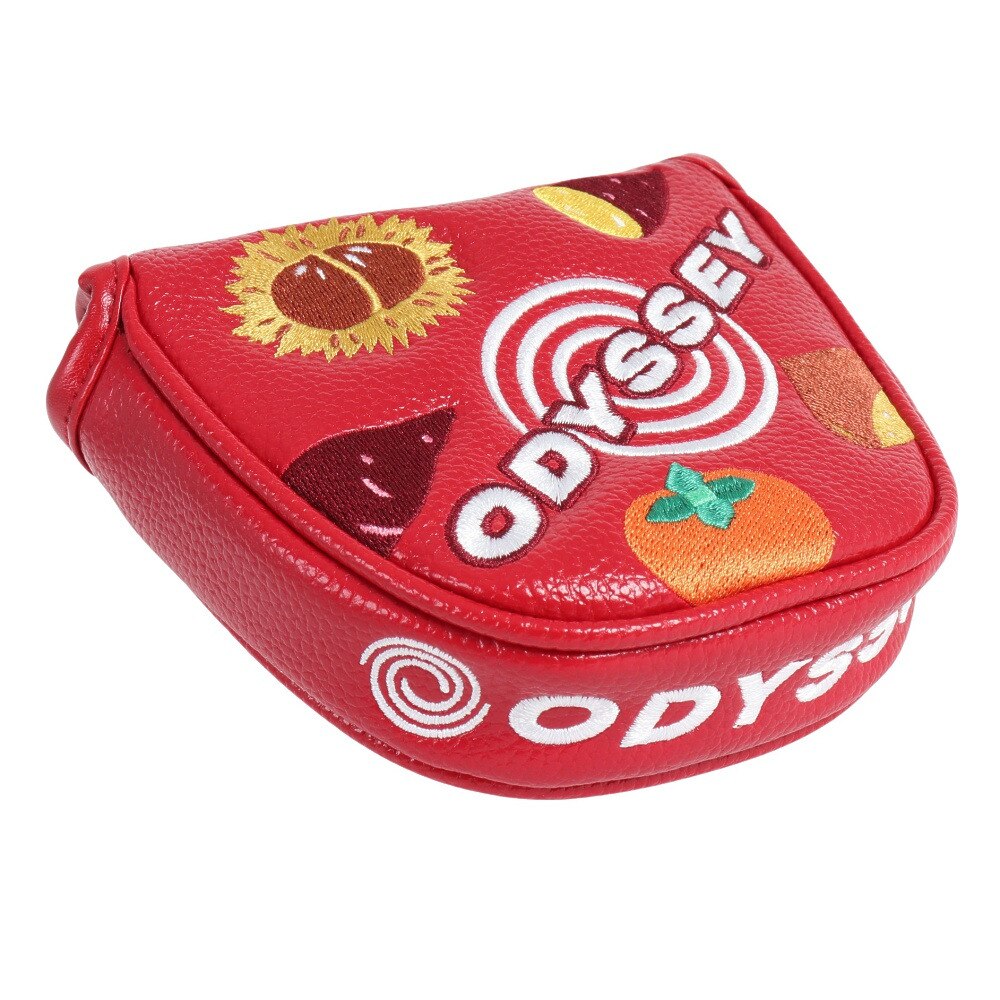 オデッセイ（ODYSSEY）（メンズ、レディース）ゴルフ ヘッドカバー パター用 マレット型 Fシリーズ 24 JM 5524125 RED