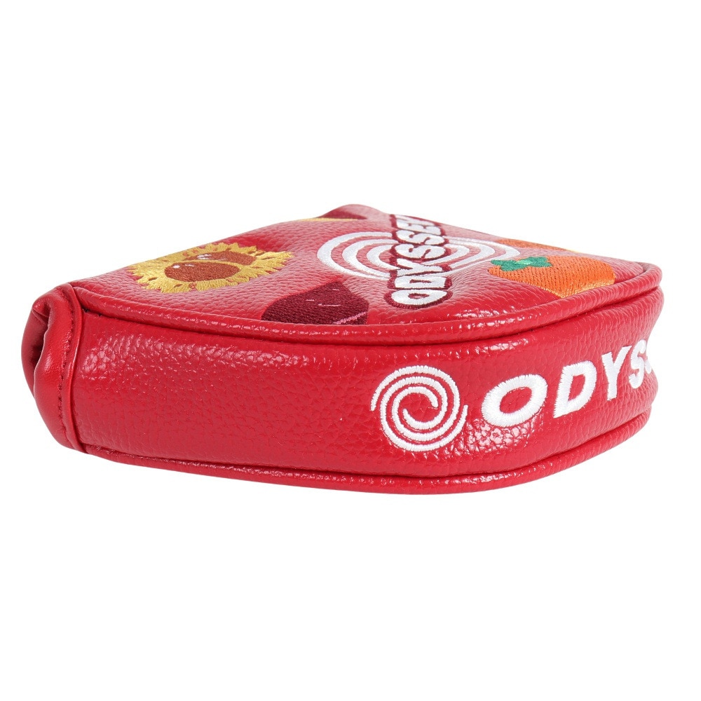 オデッセイ（ODYSSEY）（メンズ、レディース）ゴルフ ヘッドカバー パター用 マレット型 Fシリーズ 24 JM 5524125 RED