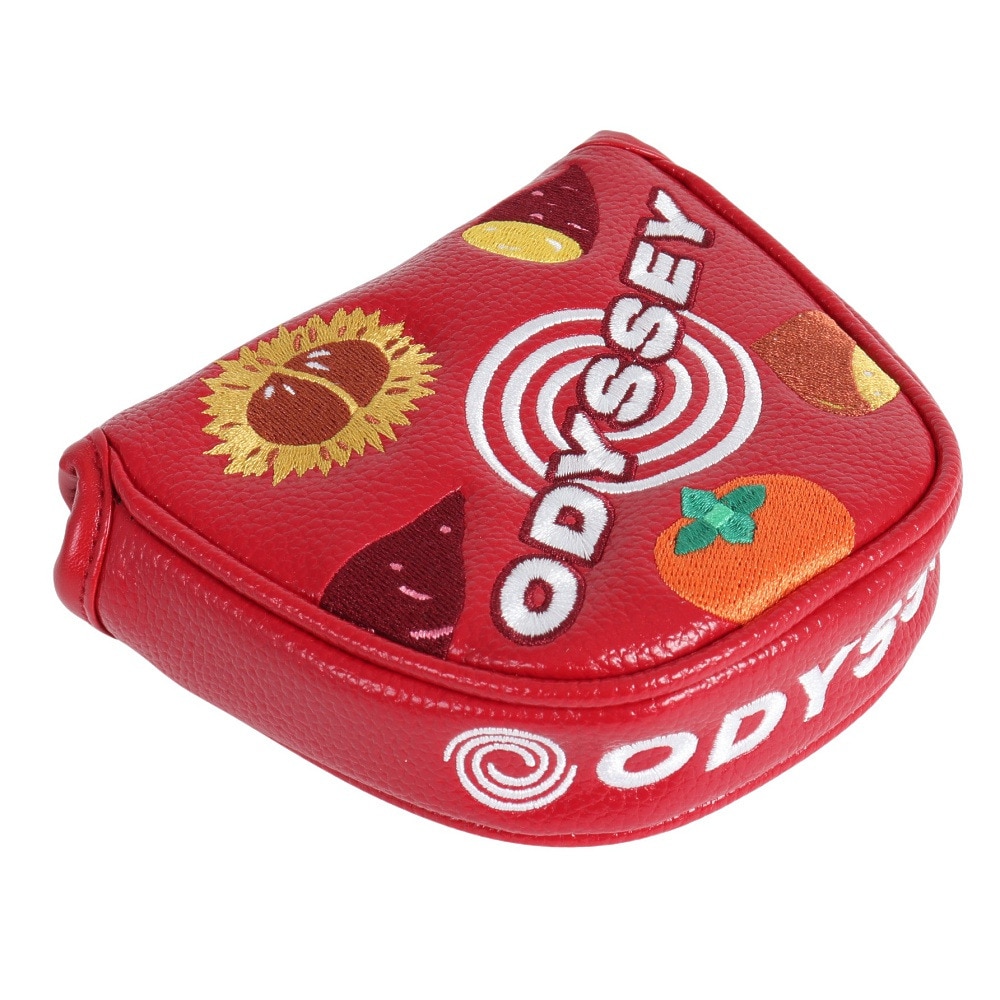 オデッセイ（ODYSSEY）（メンズ、レディース）ゴルフ ヘッドカバー パター用 マレット型 Fシリーズ 24 JM 5524125 RED