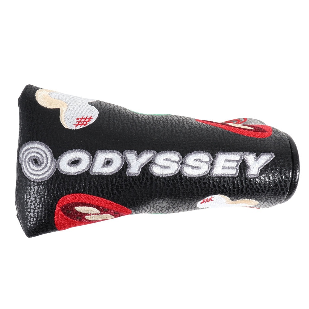 オデッセイ（ODYSSEY）（メンズ、レディース）ゴルフ ヘッドカバー パター用 ピン型 ブレード型 Fシリーズ 24 JM 5524126 BLK