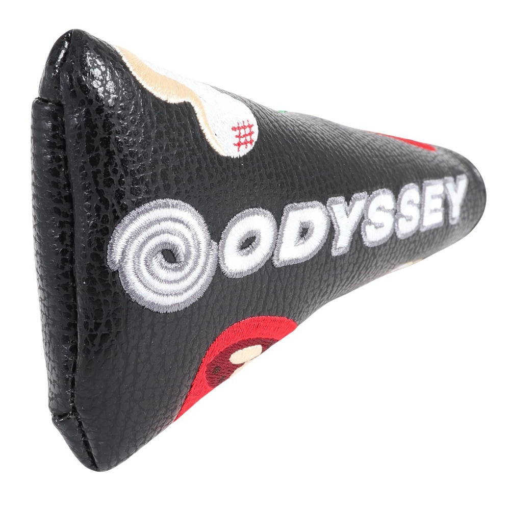 オデッセイ（ODYSSEY）（メンズ、レディース）ゴルフ ヘッドカバー パター用 ピン型 ブレード型 Fシリーズ 24 JM 5524126 BLK