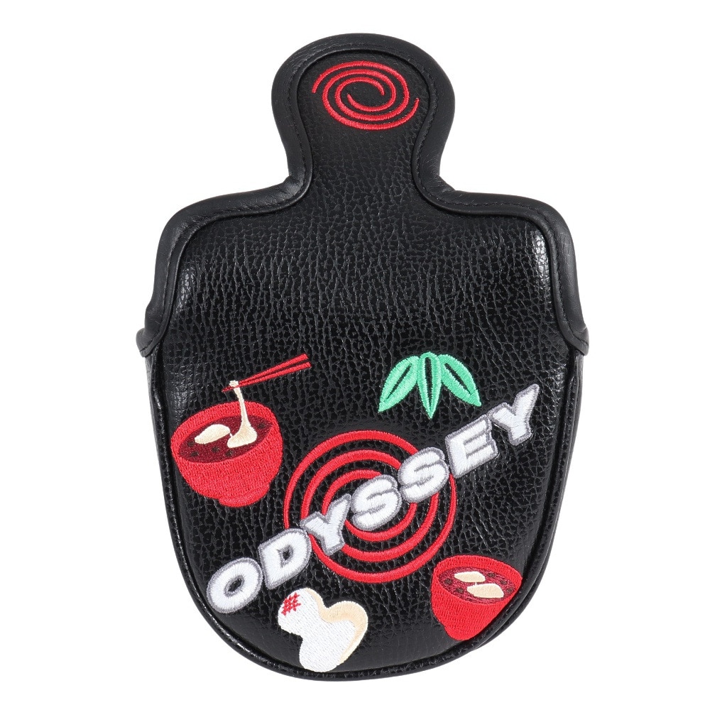 オデッセイ（ODYSSEY）（メンズ、レディース）ゴルフ ヘッドカバー パター用 マレット型 Fシリーズ 24 JM 5524127 BLK
