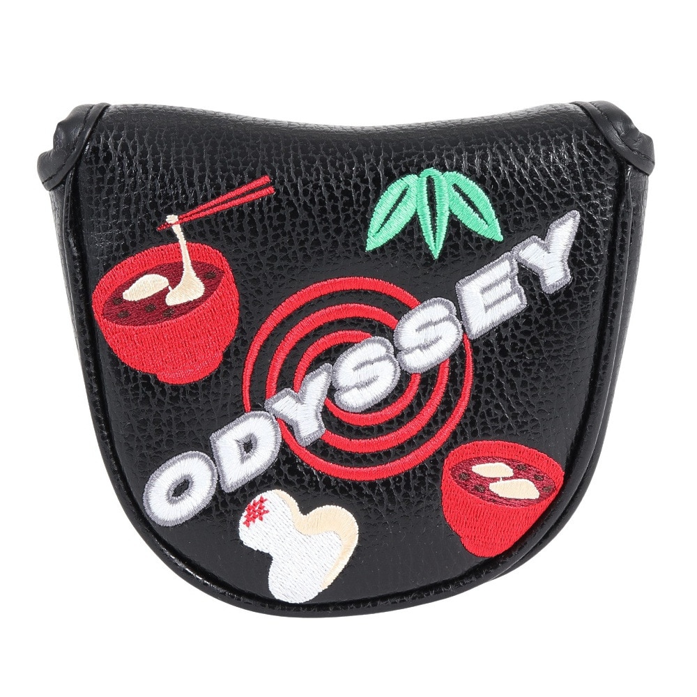 オデッセイ（ODYSSEY）（メンズ、レディース）ゴルフ ヘッドカバー パター用 マレット型 Fシリーズ 24 JM 5524127 BLK