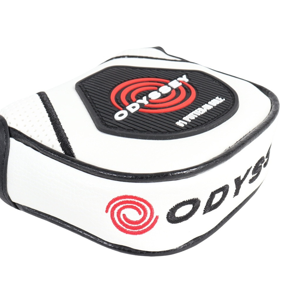 オデッセイ（ODYSSEY）（メンズ、レディース）ゴルフ ヘッドカバー パター用 マレット型 オーセンティック スモールサイズマレット 24 JM 5524131 WHT