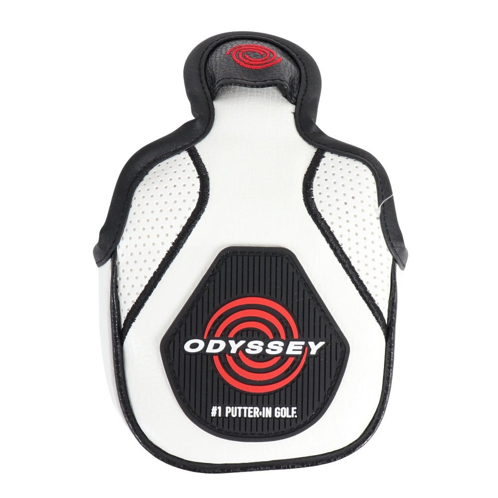 オデッセイ（ODYSSEY）（メンズ、レディース）ゴルフ ヘッドカバー パター用 マレット型 オーセンティック スモールサイズマレット 24 JM 5524131 WHT
