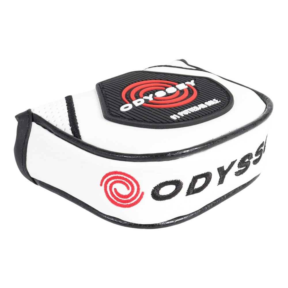 オデッセイ（ODYSSEY）（メンズ、レディース）ゴルフ ヘッドカバー パター用 マレット型 オーセンティック スモールサイズマレット 24 JM 5524131 WHT