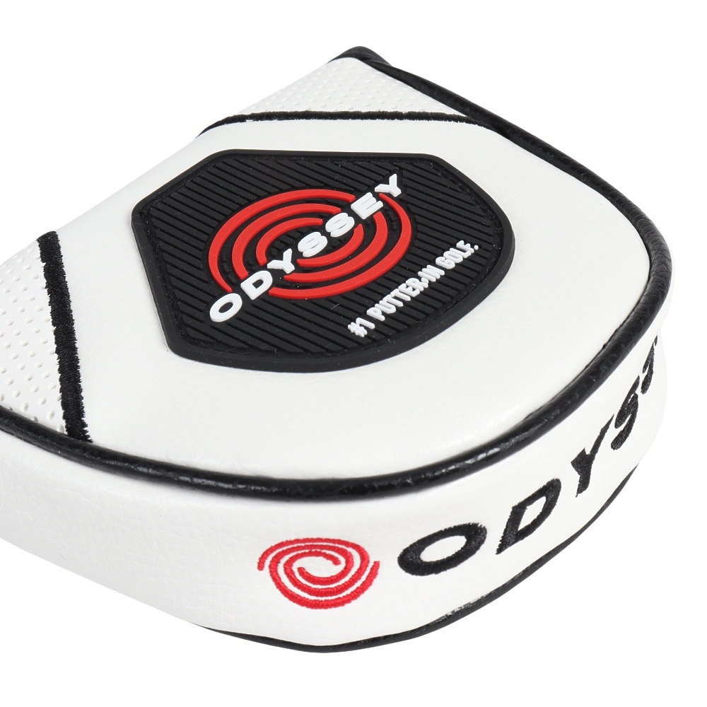 オデッセイ（ODYSSEY）（メンズ、レディース）ゴルフ ヘッドカバー パター用 マレット型 オーセンティック 24 JM 5524134 WHT