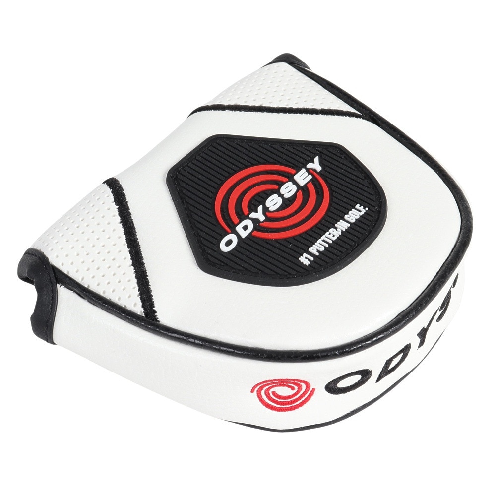 オデッセイ（ODYSSEY）（メンズ、レディース）ゴルフ ヘッドカバー パター用 マレット型 オーセンティック 24 JM 5524134 WHT