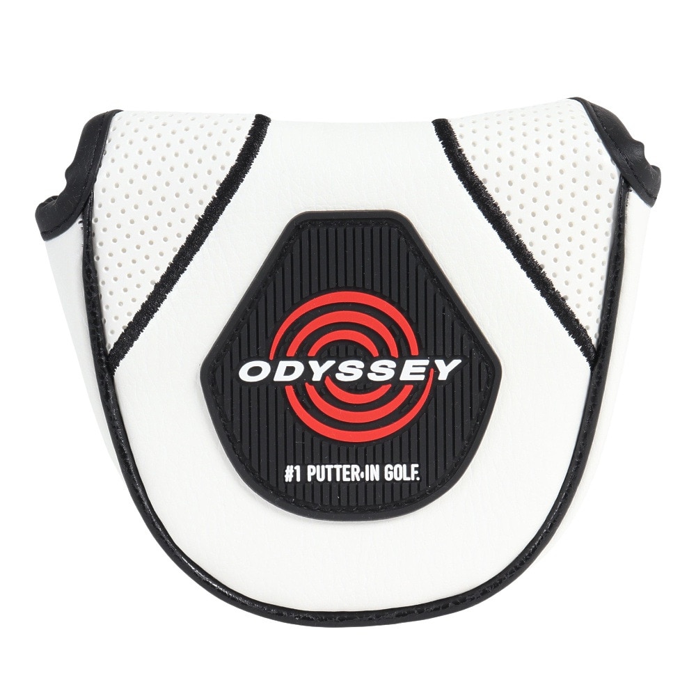 オデッセイ（ODYSSEY）（メンズ、レディース）ゴルフ ヘッドカバー パター用 マレット型 オーセンティック 24 JM 5524134 WHT