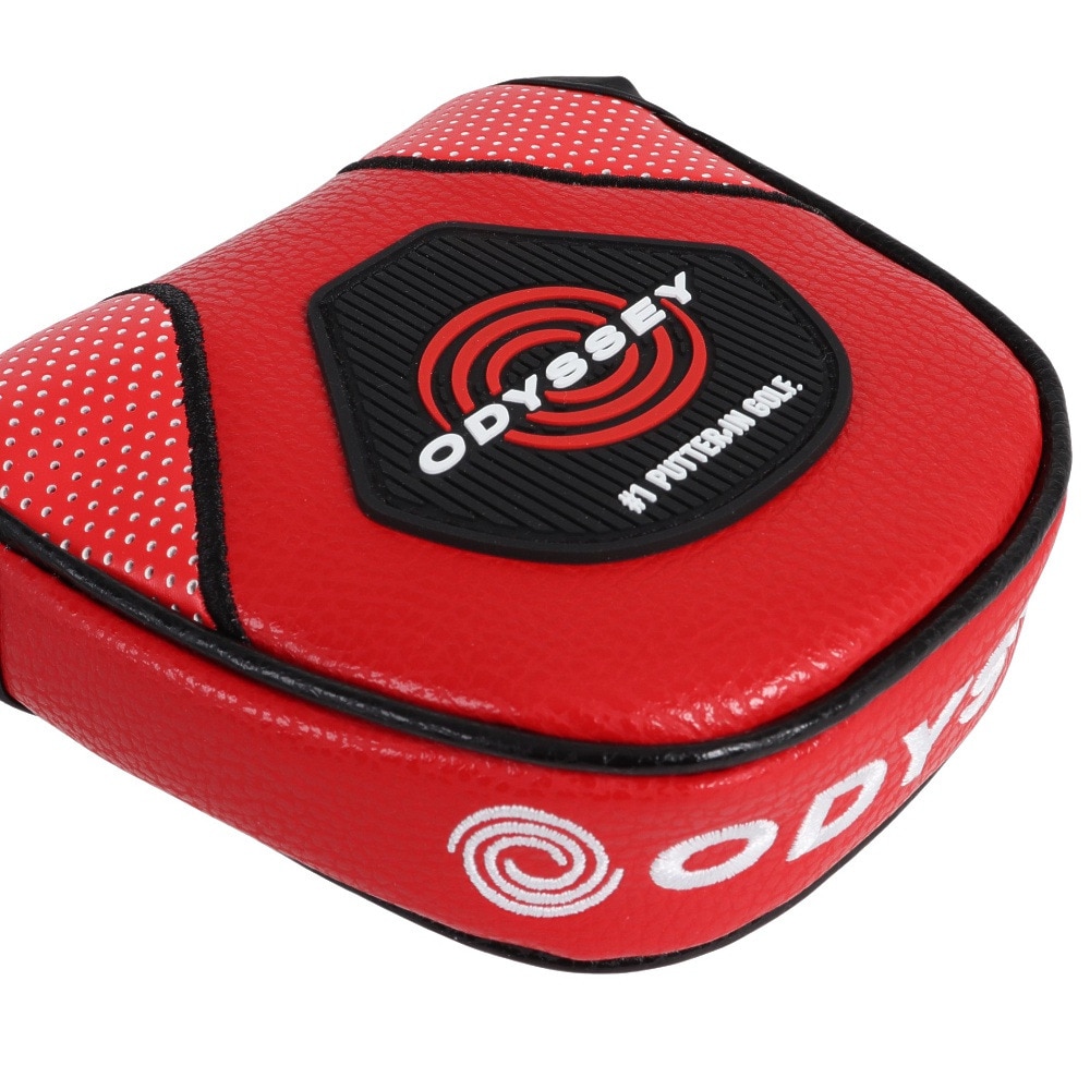 オデッセイ（ODYSSEY）（メンズ、レディース）ゴルフ ヘッドカバー パター用 マレット型 オーセンティック 24 JM 5524136 RED
