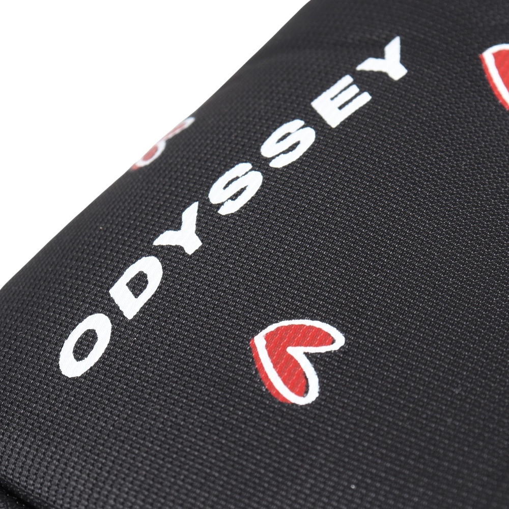 オデッセイ（ODYSSEY）（メンズ、レディース）ゴルフ ヘッドカバー パター用 ピン型 ブレード型 ラブキャロウェイ 24 JM 5524146 BLK