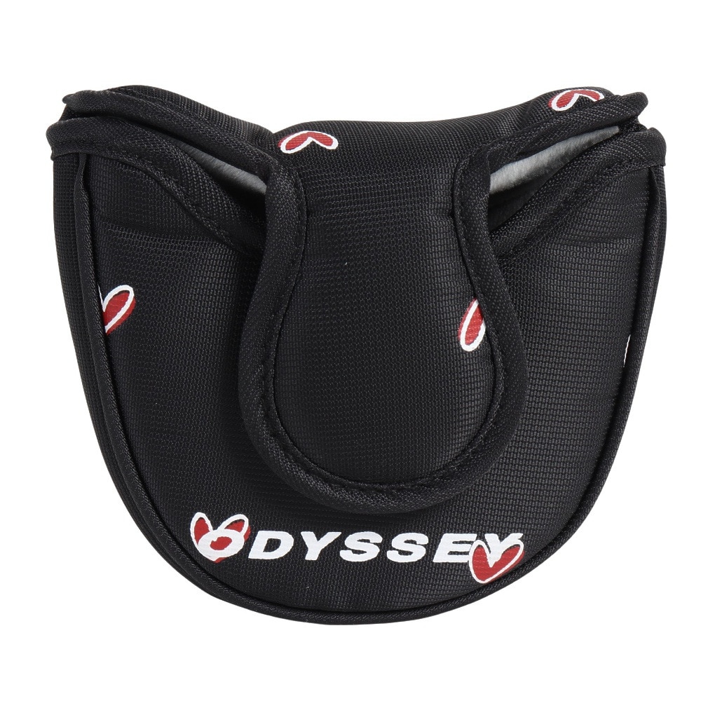 オデッセイ（ODYSSEY）（メンズ、レディース）ゴルフ ヘッドカバー パター用 マレット型 ラブキャロウェイ 24 JM 5524148 BLK
