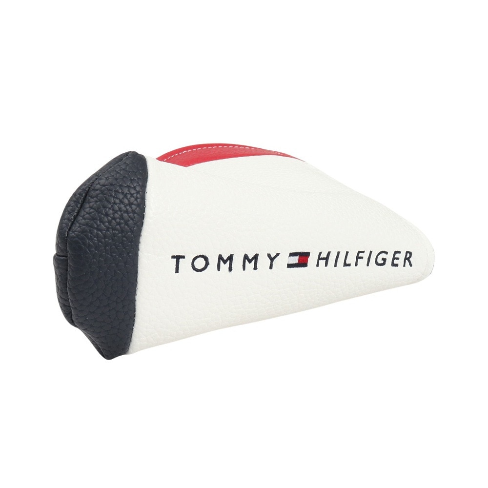 トミー ヒルフィガー ゴルフ（TOMMY HILFIGER GOLF）（メンズ、レディース）ゴルフ パターカバー ブレード用ベーシック THMG4SH4-WHT
