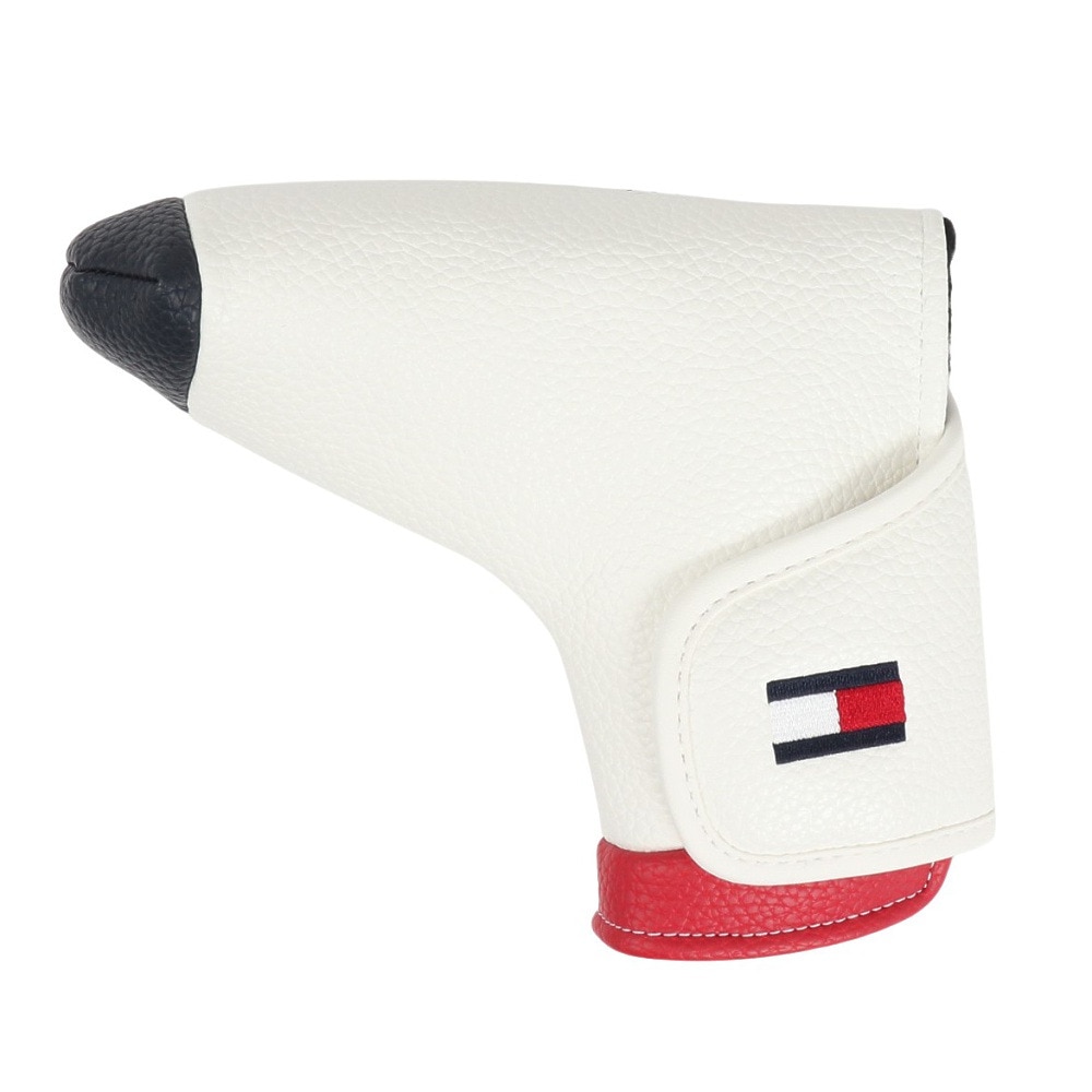 トミー ヒルフィガー ゴルフ（TOMMY HILFIGER GOLF）（メンズ、レディース）ゴルフ パターカバー ブレード用ベーシック THMG4SH4-WHT