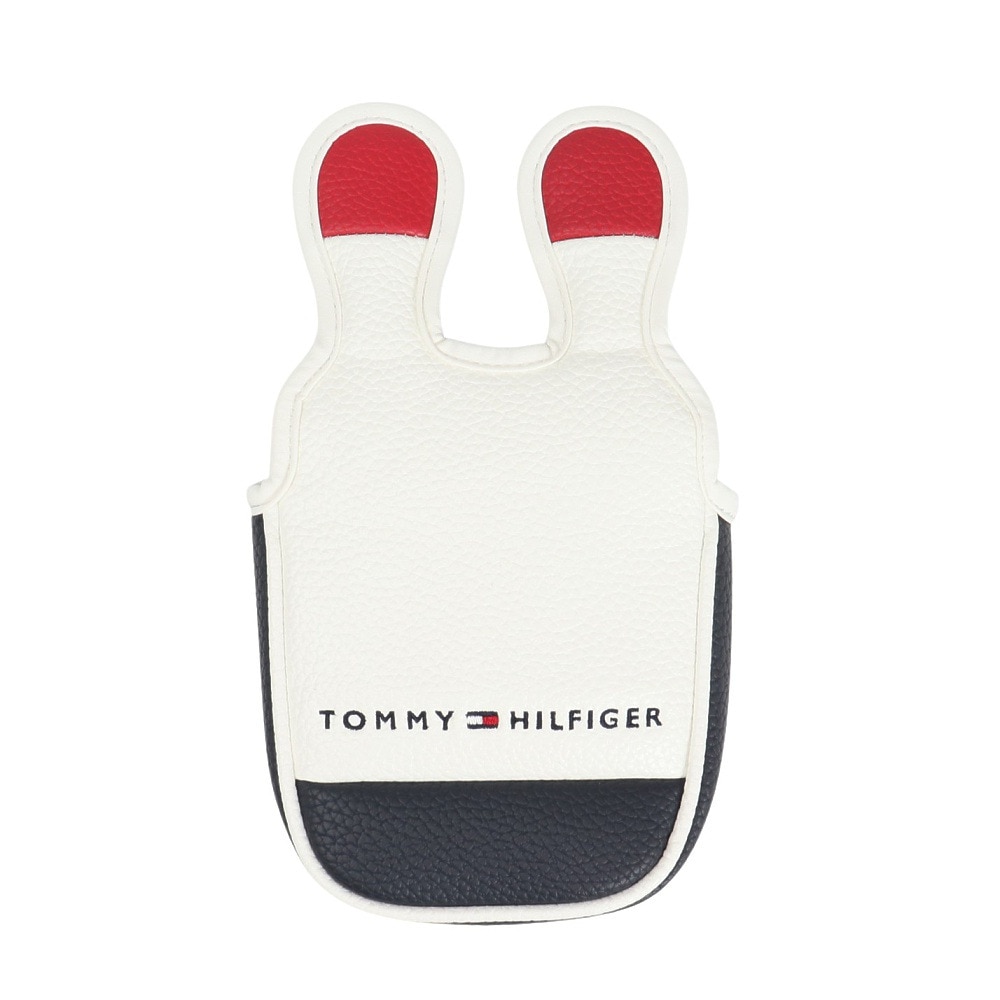 トミー ヒルフィガー ゴルフ（TOMMY HILFIGER GOLF）（メンズ、レディース）ゴルフ パターカバー マレット用 ベーシック THMG4SH5-WHT