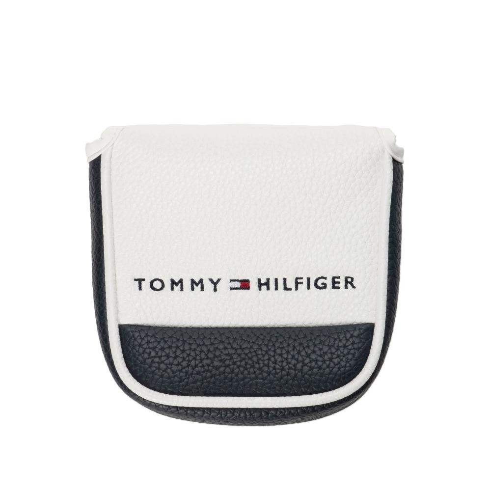 トミー ヒルフィガー ゴルフ（TOMMY HILFIGER GOLF）（メンズ、レディース）ゴルフ パターカバー マレット用 ベーシック THMG4SH5-WHT