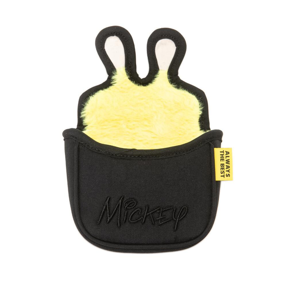 DISNEY（DISNEY）（メンズ、レディース）ゴルフ BLACK MICKY パターカバー マレット型 XYMG4FH4-ブラック