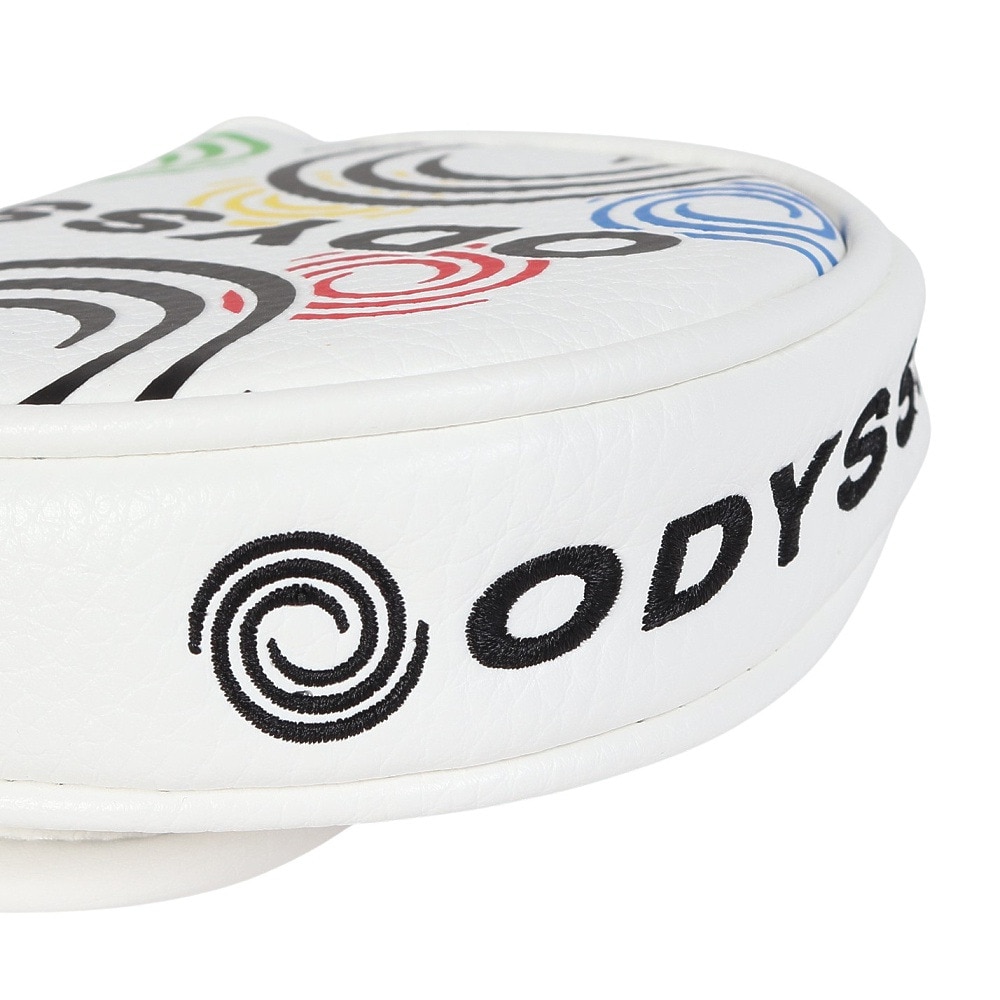 オデッセイ（ODYSSEY）（メンズ、レディース）ゴルフ マレット型 オーセンティック パターカバー 25 5525041ODY MLT HC WH