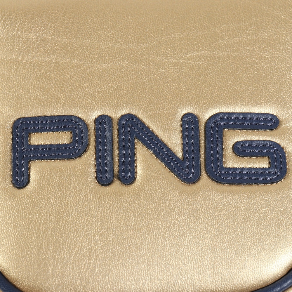 ピン（PING）（メンズ、レディース）ゴルフ カラーコード パターカバー マレット HC-U2509 GD 38597 CコードPCマレット