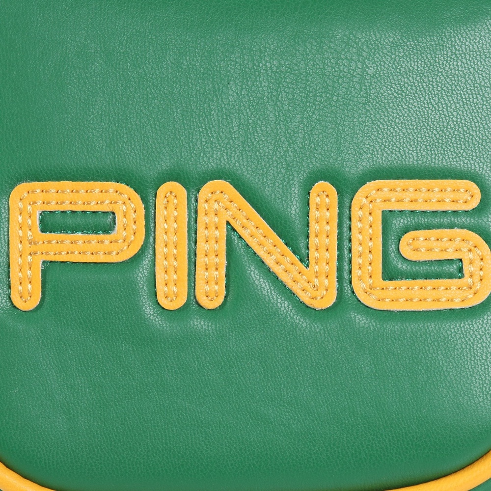 ピン（PING）（メンズ、レディース）ゴルフ カラーコード パターカバー マレット HC-U2509 GN 38597 CコードPCマレット