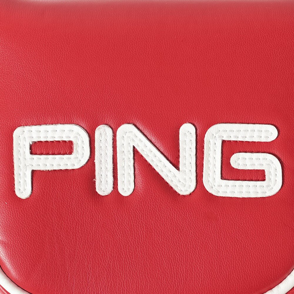 ピン（PING）（メンズ、レディース）ゴルフ カラーコード パターカバー マレット HC-U2509 RD 38597 CコードPCマレット