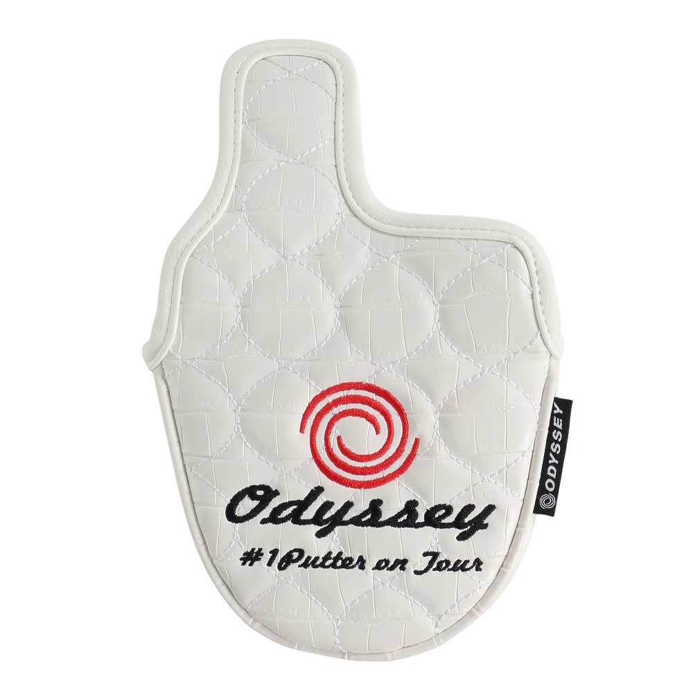 オデッセイ（ODYSSEY）（メンズ、レディース）ゴルフ ヘッドカバー パターカバー マレット型 5525183 SD-C 012 MLT WHT 25