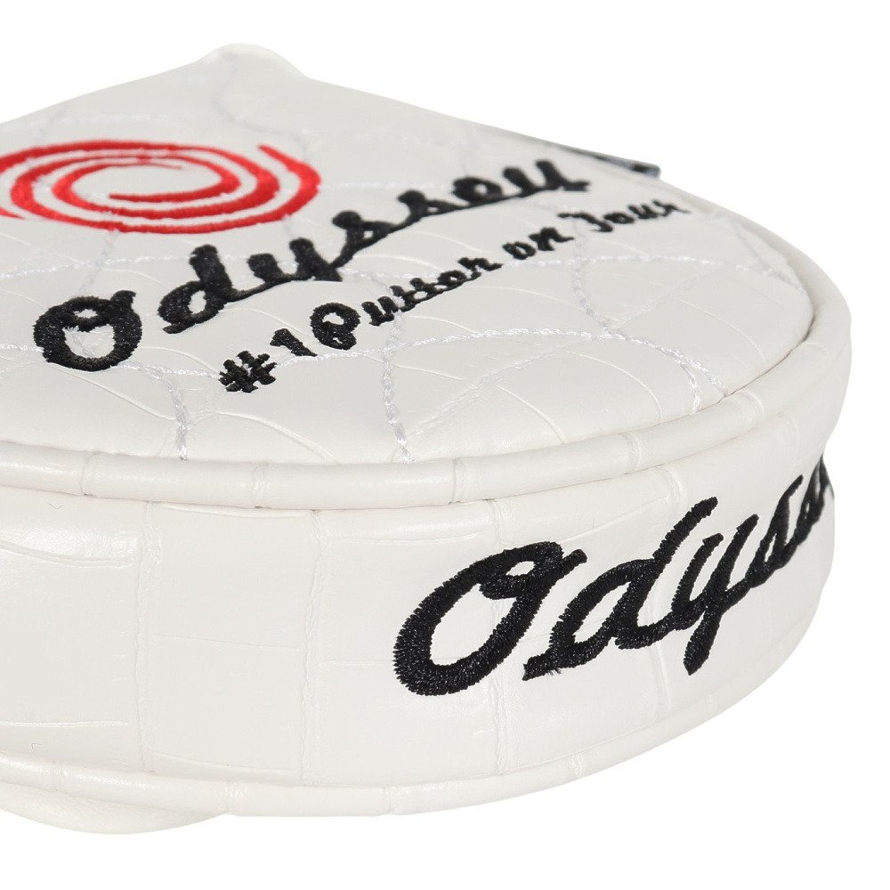 オデッセイ（ODYSSEY）（メンズ、レディース）ゴルフ ヘッドカバー パターカバー マレット型 5525183 SD-C 012 MLT WHT 25