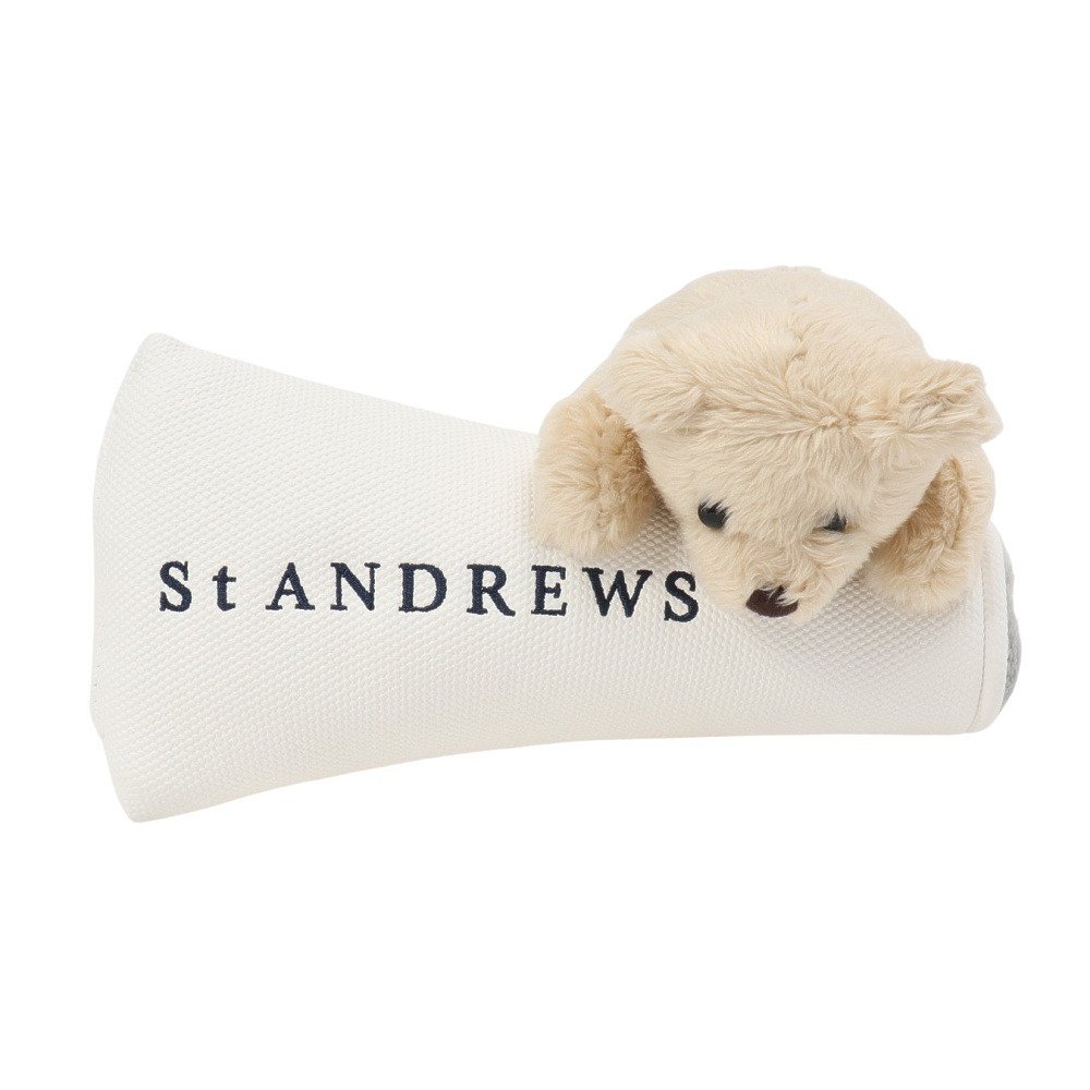 セントアンドリュース（ST.ANDREWS）（メンズ、レディース）ゴルフ テディベア パターカバー PIN型用 ブレード 042-6984313-030