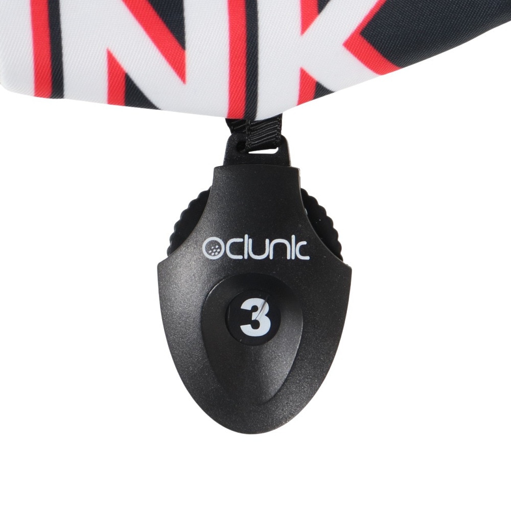 クランク（CLUNK）（メンズ、レディース）ゴルフ 総柄 フェアウェイウッド用 ヘッドカバー CL5MNB22 NVY
